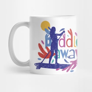 Girl Who Loves Paddle Away Mug